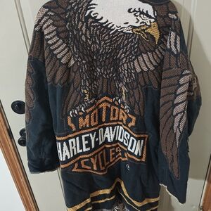 Harley-Davidson Tapestry Blanket Coat